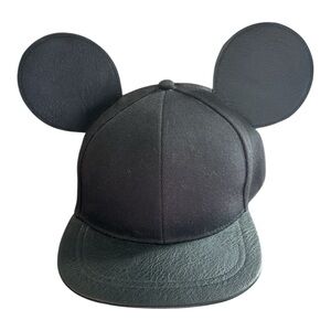 Mickey Mouse Ears Disney x Divided x H&M Black Snapback Hat Ball Cap